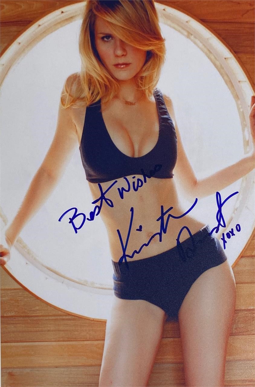 Autograph Signed COA Hollywood Sexy Actress Photo M