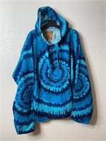 Vintage Tie Dye Knit Hoodie New w Tags