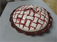 10" Covered Pie Plate