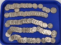 89) KENNEDY HALF DOLLARS & EISENHOWER DOLLAR