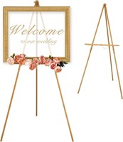 63" Wooden Tripod Display Easel Stand for Weddingd