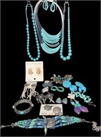 Turquoise Colored Jewelry