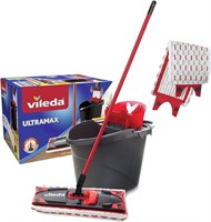 Vileda Ultramax Flat Mop and Bucket Set