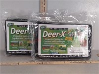 2 new Deer-X protective netting for Gardens and