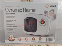 New personal size electric ceramic heater