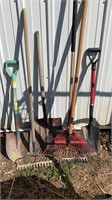 Shovels and rakes