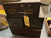 (3) Metal Cabinets