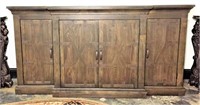 Contemporary Barn Door Style Side Board