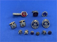 Lot of Men's Masonic Jewelry