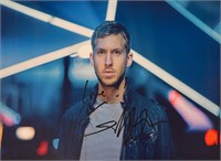 Autograph COA Calvin Harris Photo