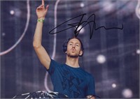 Autograph COA Calvin Harris Photo