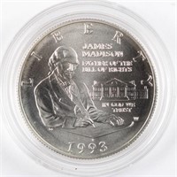 1993-W 90% Silver Unc Madison Half Dollar