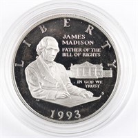 1993-S 90% Silver Proof Madison Half Dollar