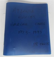 1972-1993 Atlanta Braves Baseball Cards