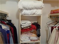 Assorted Pillows, Table Clothes,  Jeans & More