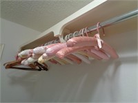 24-Padded Silk Clothes Hangers