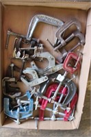 Box of clamps