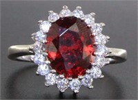 Gorgeous Oval 3.30 ct Ruby Ring