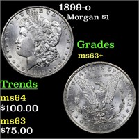 1899-o Morgan $1 Grades Select+ Unc