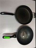 Wok & Lg. Frying Pan