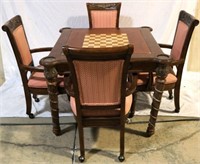 Game table with 4 chairs