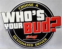 3' Budweiser Advertising Designated Driver