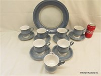 14 Piece Denby Stoneware Dinner Service