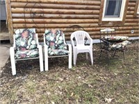 Patio and lawn chair lot