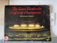 Vintage 1968 Cardinals Souvenir Yearbook