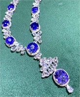 19.3ct Sri Lankan Sapphire 18Kt Gold Necklace