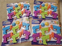 Tidal Storm Water Blasters. Set of 4 w/ 6 toys