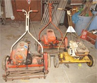 3 gas powered reel mowers