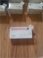 S&W 180 grain. Winchester ammo. 40 cartridges