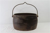 Antique E. Pugh & Co Large Cast Iron Pot