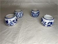 4 Bombay tealight holders