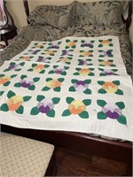 Handmade twin quilt