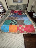 Vintage handmade quilt