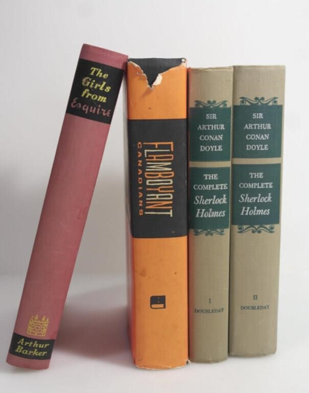 4 FICTION BOOKS C.1953-1964