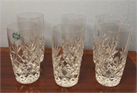 (6) LENOX LEAD CRYSTAL GLASSES