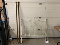 3/4 ROD IRON BED