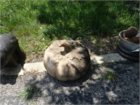 Concrete Pumpkin