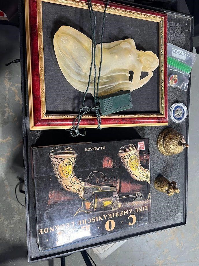 (6) assorted antique items and collectibles