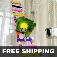 NEW Multicolor Wood Hanging Climbing Ladder Toys