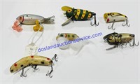 Mixed Lot of (6) Fishing Lures