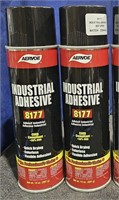 2 Cans Industrial Adhesive 8177