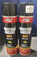 2 Cans Industrial Adhesive 8177