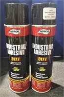 2 Cans Industrial Adhesive 8177