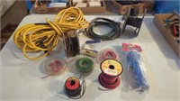 SPOOLS AND PACKAGES OF MIZE WIRE- EXTENSION CORD-