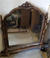 Antique Dresser Mirror (Needs Some TLC)