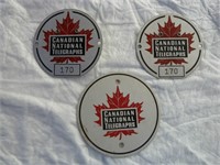 3 CN telegraph badges